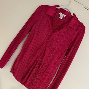 Rachel Zoe pink outfit pants and shirt